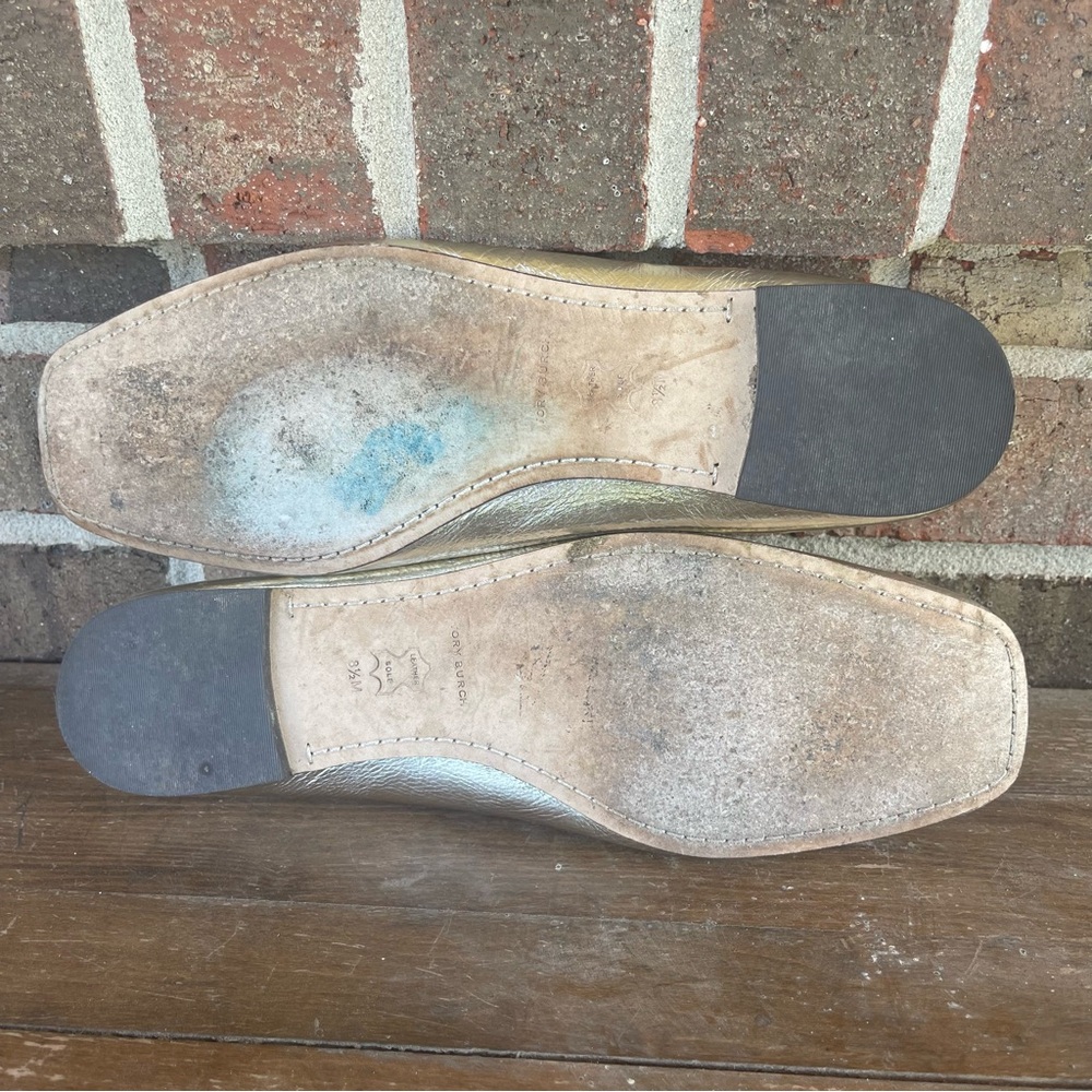 Tory Burch Georgia Ballet Flat Size 8.5 sb3 - Picture 9 of 10